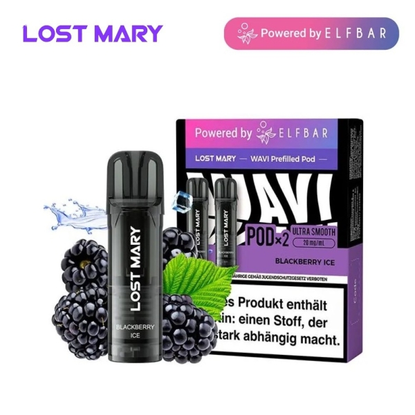 Lost Mary Wavi - Blackberry Ice - Prefilled Pod 2ml/ Stück